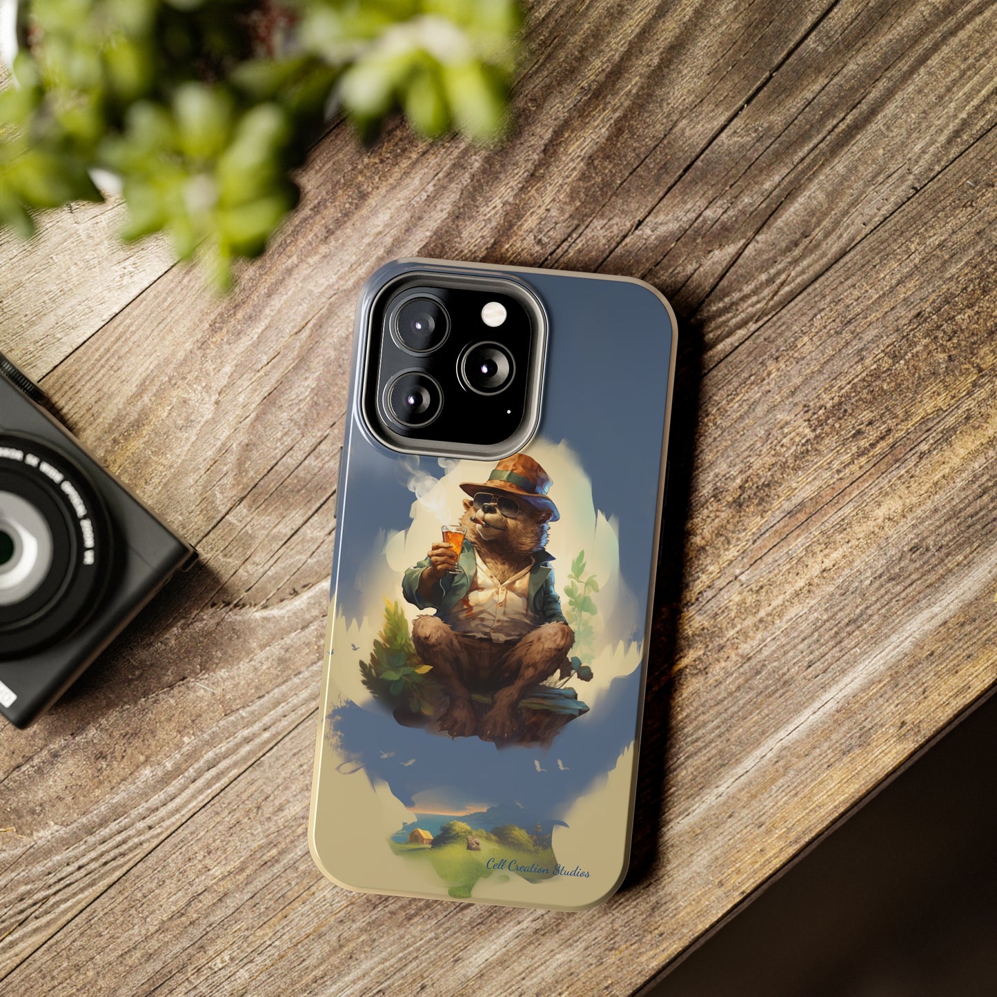 Introducing the "Bear's Homeward Bound" Cell Phone Case – Where Dreams of Home Come Alive -Tough Phone Cases