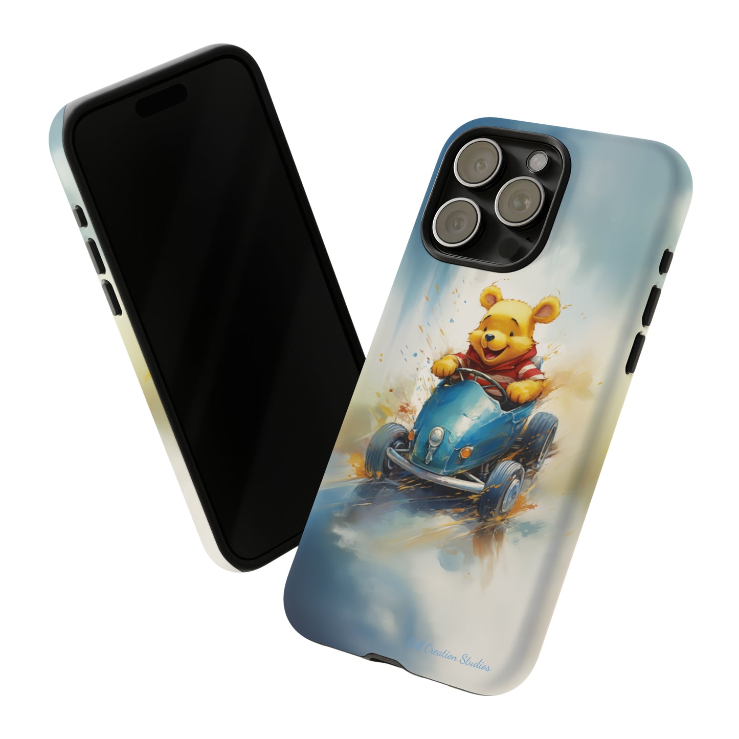 "Winnie-The-Pooh's Race Day" Phone Case -Tough Cases