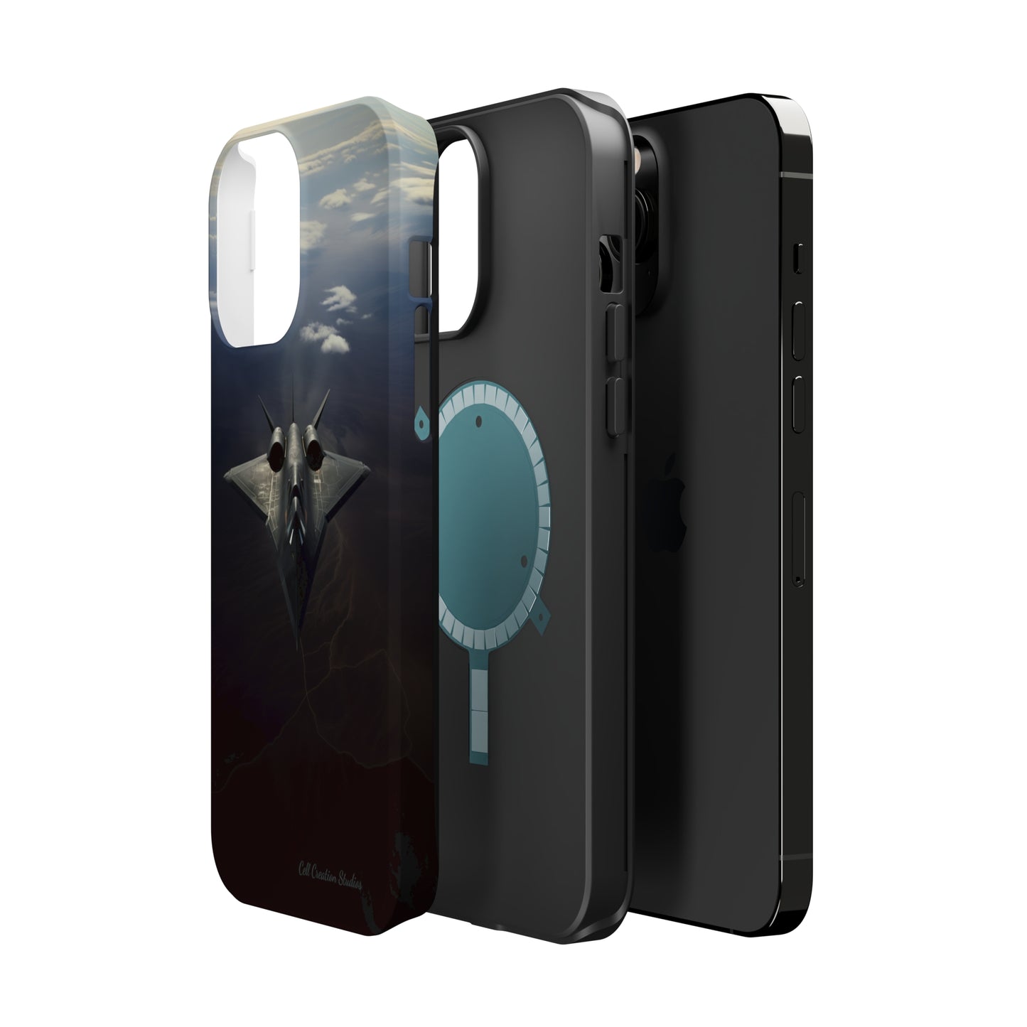 "Stealth Bomber Nightfall" Phone Case -MagSafe Tough Cases