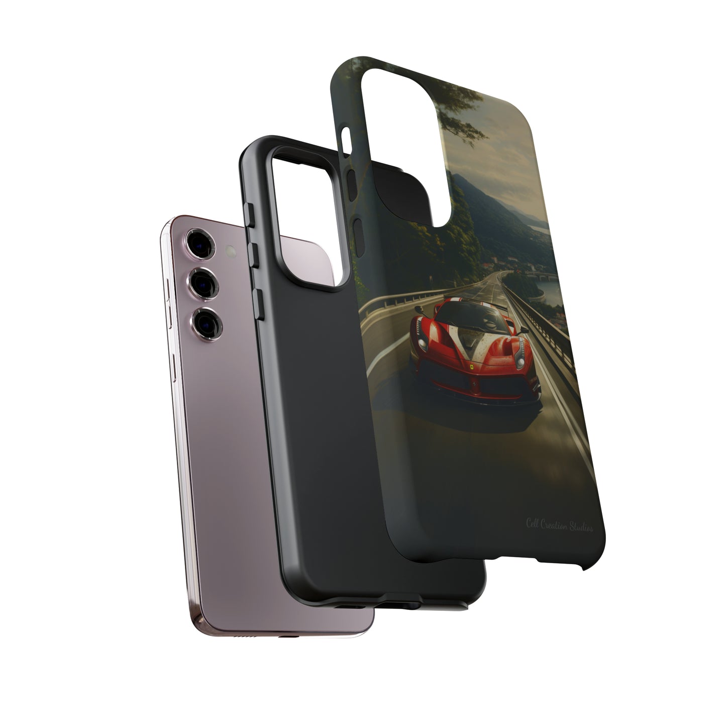 "Tropical Thrill Ferrari Edition" -Tough Samsung Phone Cases