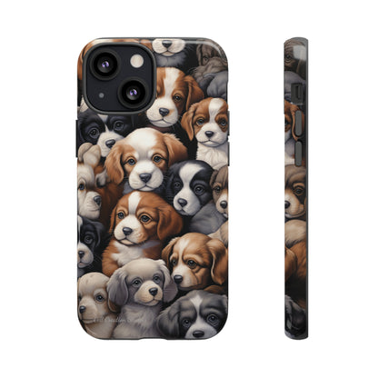 "Puppy Pile" Cuddles Phone Case -Tough Cases