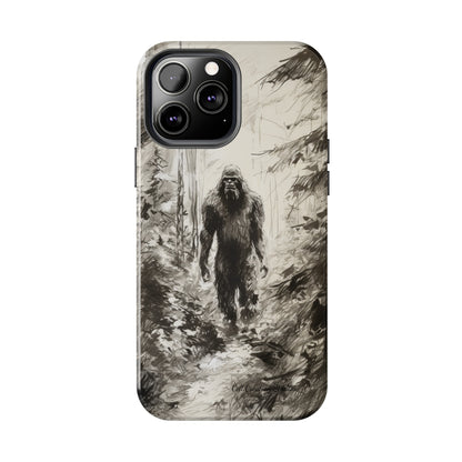 "Bigfoot in the Wilderness" Cell Phone Case – Encounter Bigfoot's Mystery -Tough Phone Cases