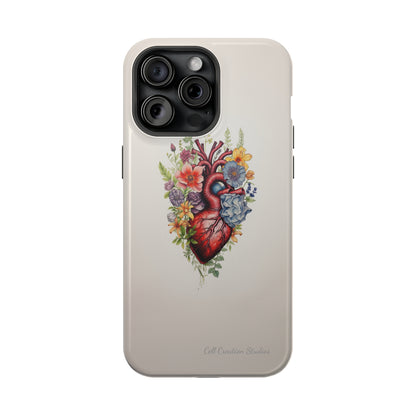 "Blooming Hearts" -MagSafe Tough iPhone Cases