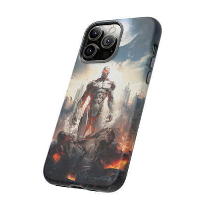 Introducing the "Cyber Guardian" Cell Phone Case – Embrace Futuristic Heroism -Tough Cases