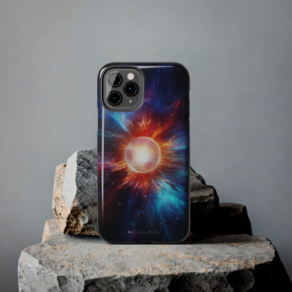 Introducing the "Stellar Cataclysm" Cell Phone Case – Capture the Cosmic Drama of a Neutron Star Explosion! -Tough Phone Cases