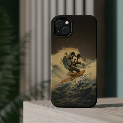 "Surf's Up Mickey" -MagSafe Tough iPhone Cases