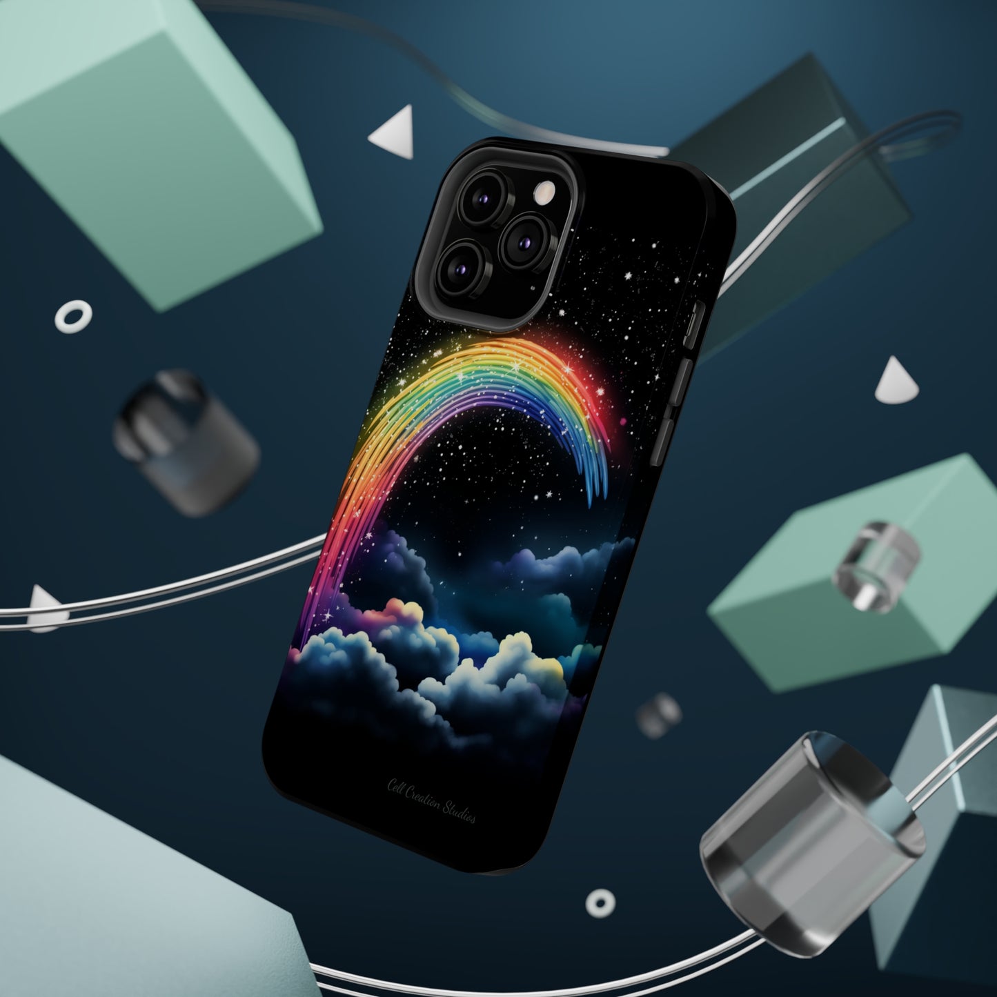 "Starry Night Rainbow" Cell Phone Case -MagSafe Tough Cases