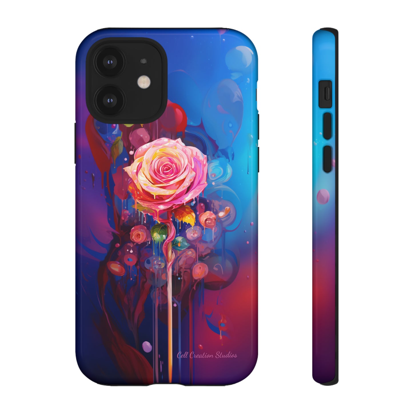 "Dreamy Rose Bloom Fantasy" -Tough iPhone Cases