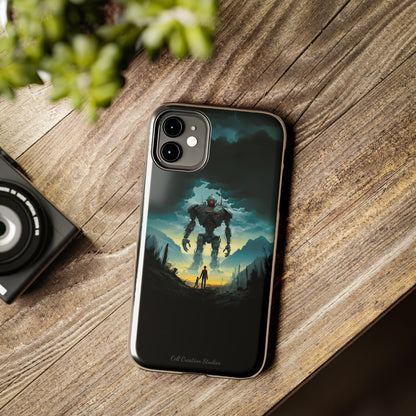 Introducing the "Rising Titan" Cell Phone Case – Witness the Astonishing Emergence of a Giant Robot! -Tough Phone Cases