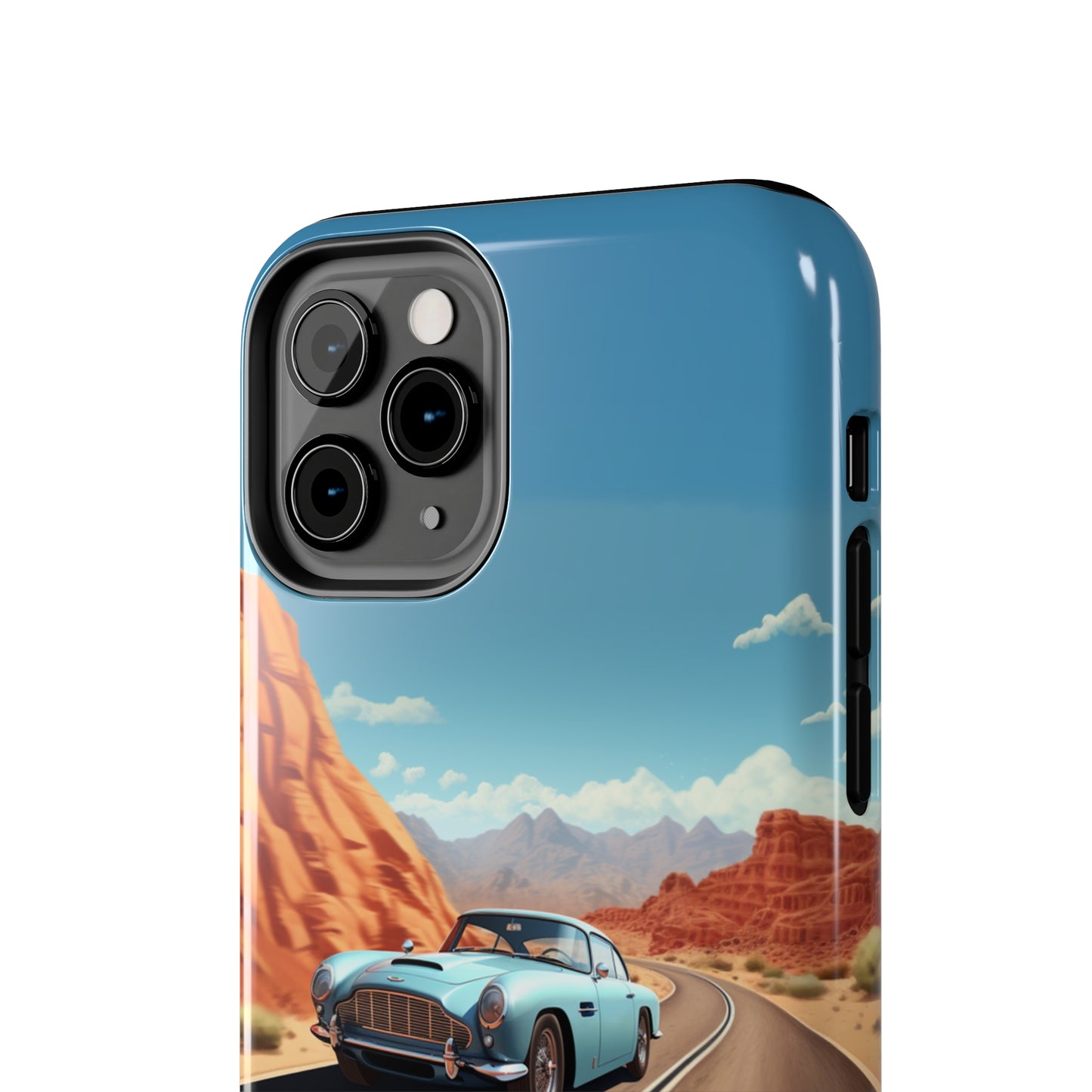 "Silver Racing Legend" -Tough iPhone Cases