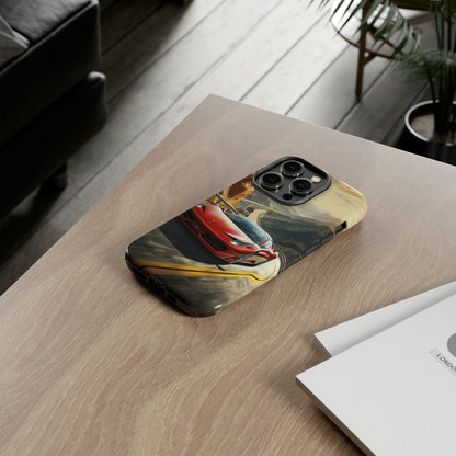 "Mountain Majesty Ferrari Edition" -Tough iPhone Cases