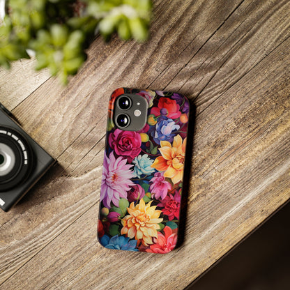 Introducing the "Blossom Beauty" Cell Phone Case – Elevate Your Style with Floral Charm -Slim Phone Cases