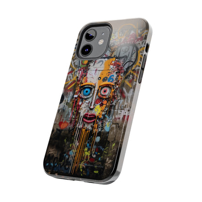 "Urban Graffiti Face" -Tough Phone Cases