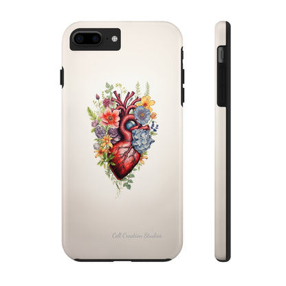 "Blooming Hearts" -Tough iPhone Cases