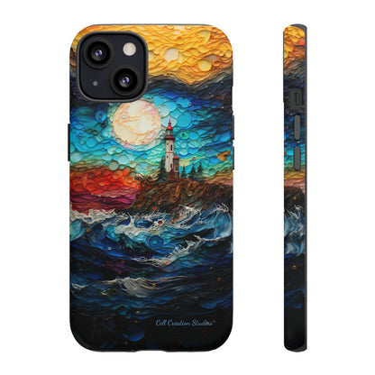 "Coastal Canvas Guardian" -Tough iPhone Cases