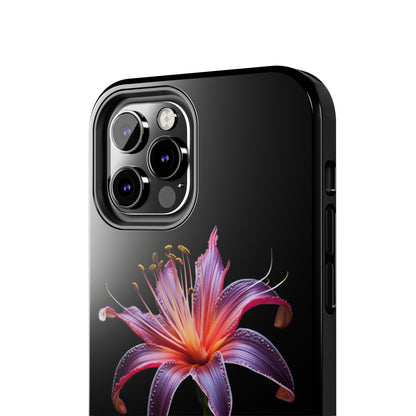 "Vibrant Purple Lily" Phone Case -Tough Phone Cases