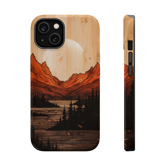 "Mountain Moonlight" Phone Case -MagSafe Tough Cases