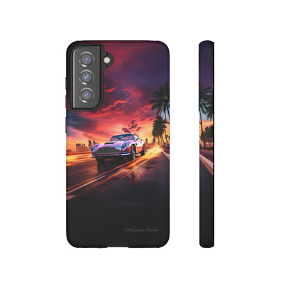 "Silver Aston Martin Racing" -Tough Samsung Phone Cases