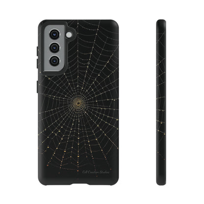 "Silken Noir Guardian" -Tough Samsung Phone Cases