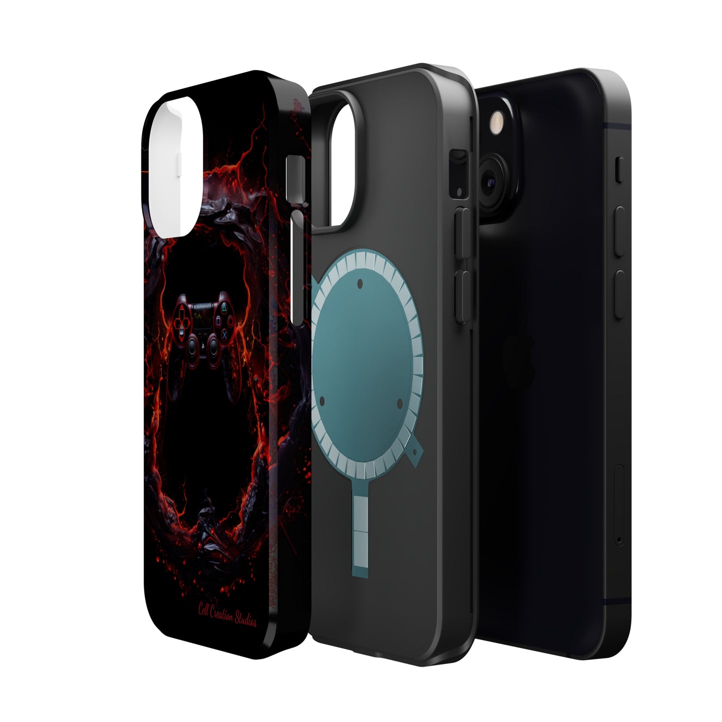 "InfernoGamer Plasma Burst" -MagSafe Tough iPhone Cases