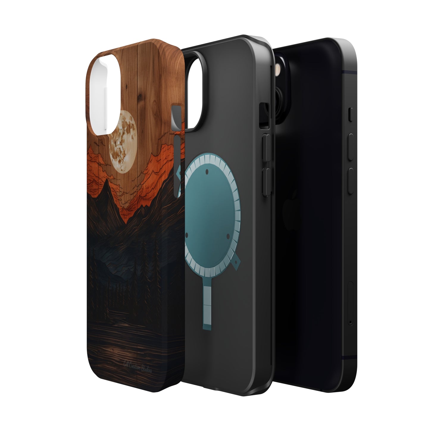 "Elevate Your Style with the Mountain Moonlight Phone Case" -MagSafe Tough Cases