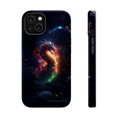 "Cosmic Dragon Unleashed" -MagSafe Tough iPhone Cases