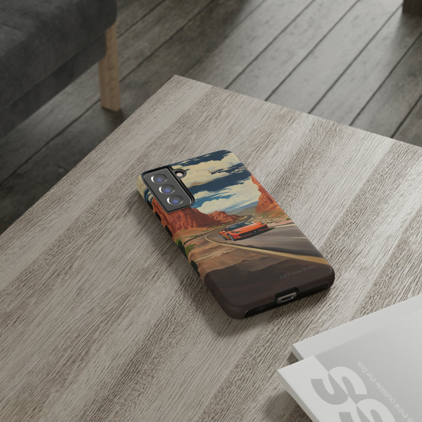 "Desert Racer Ferrari Edition" -Tough Samsung Phone Cases