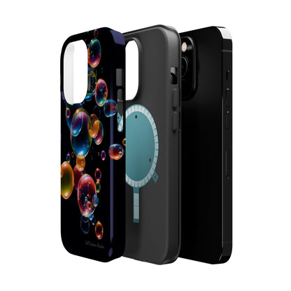 Elevate Your Phone's Aesthetic with our "BubbleBurst" Cell Phone Case -MagSafe Tough Cases