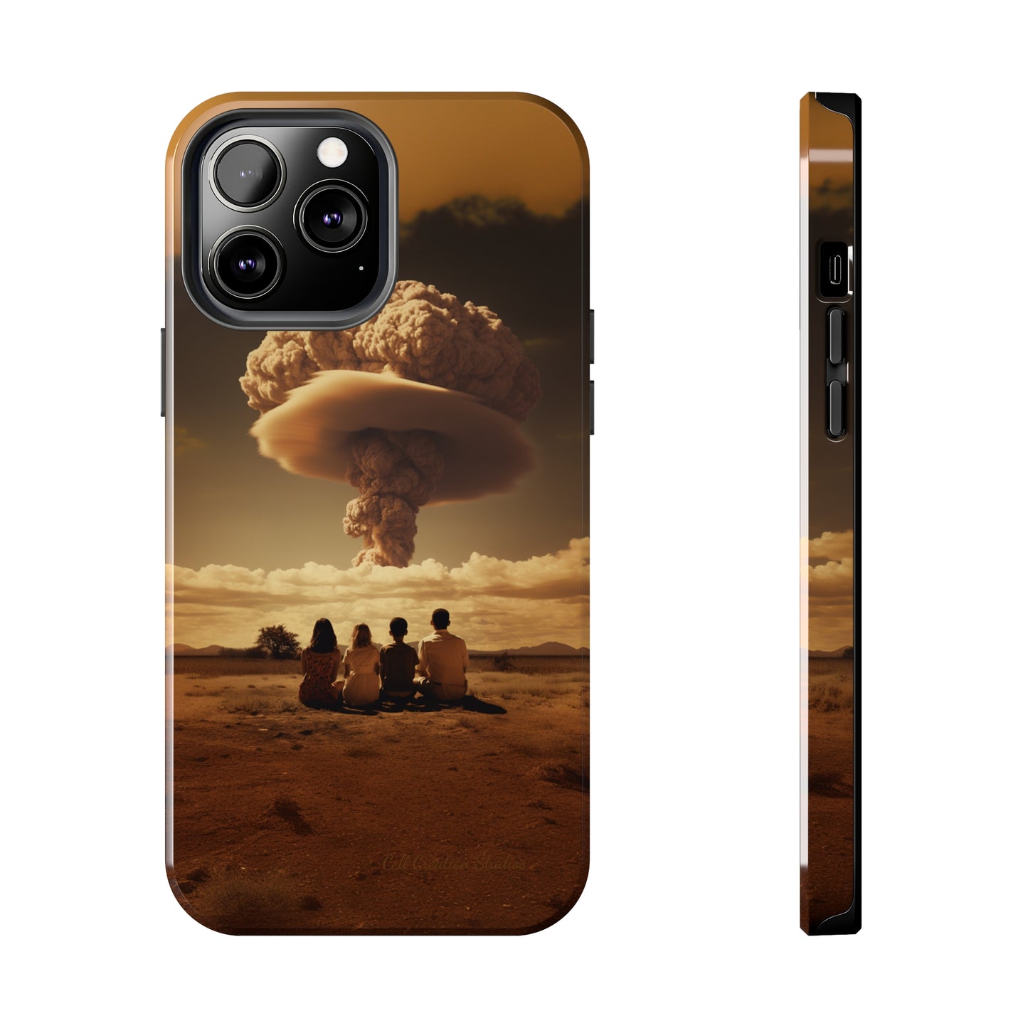 Introducing our "Skywatchers" Cell Phone Case - A Thought-Provoking Design -Tough Phone Cases