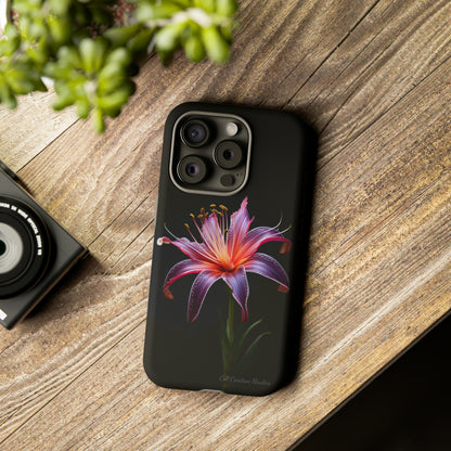 "Vibrant Purple Lily" Phone Case -Tough Cases