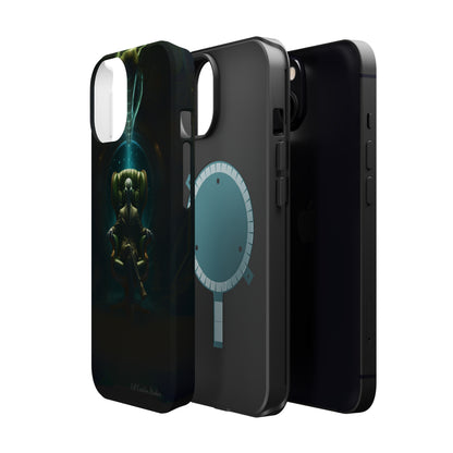 Introducing the "Galactic Advisor" Cell Phone Case - Embrace Alien Wisdom -MagSafe Tough Cases