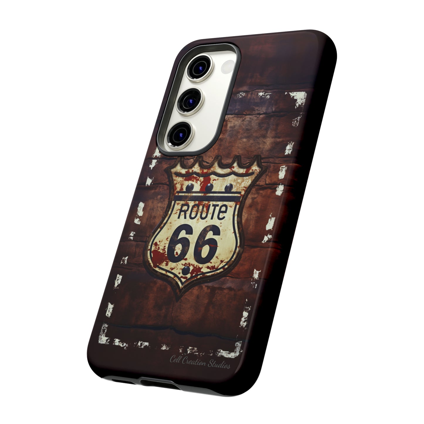 "Retro Route 66" Phone Case -Tough Cases