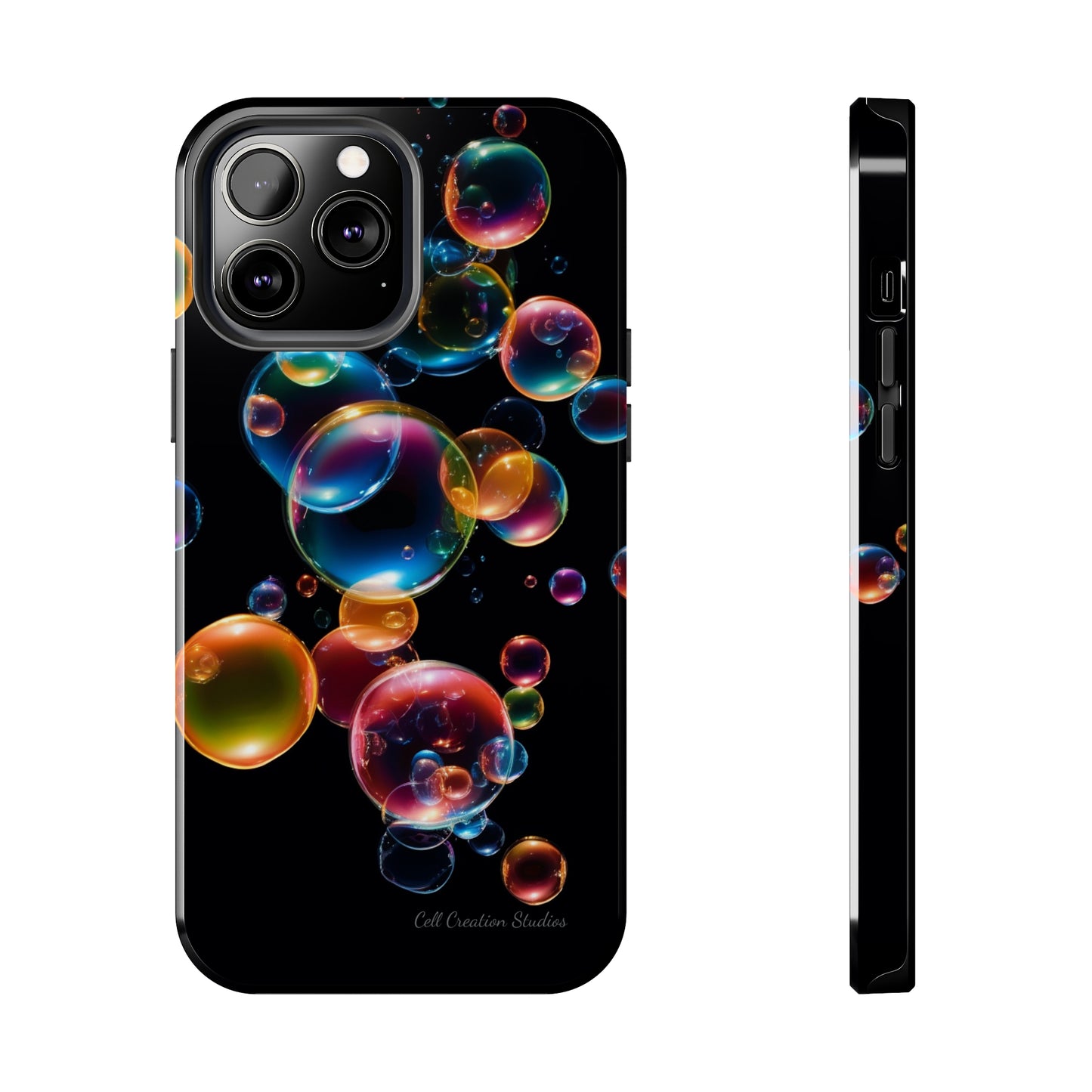 Elevate Your Phone's Aesthetic with our "BubbleBurst" Cell Phone Case -Tough Phone Cases