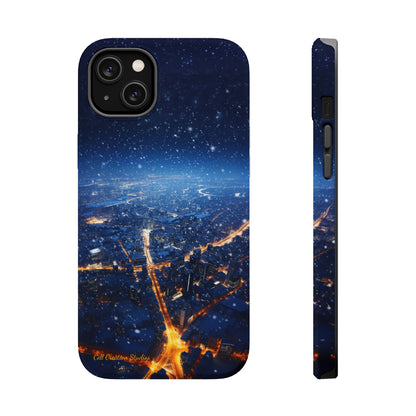 "Urban Snowfall Glow" -MagSafe Tough iPhone Cases