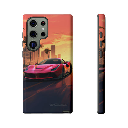 "Sunset Boulevard Ferrari Edition" -Tough Samsung Phone Cases