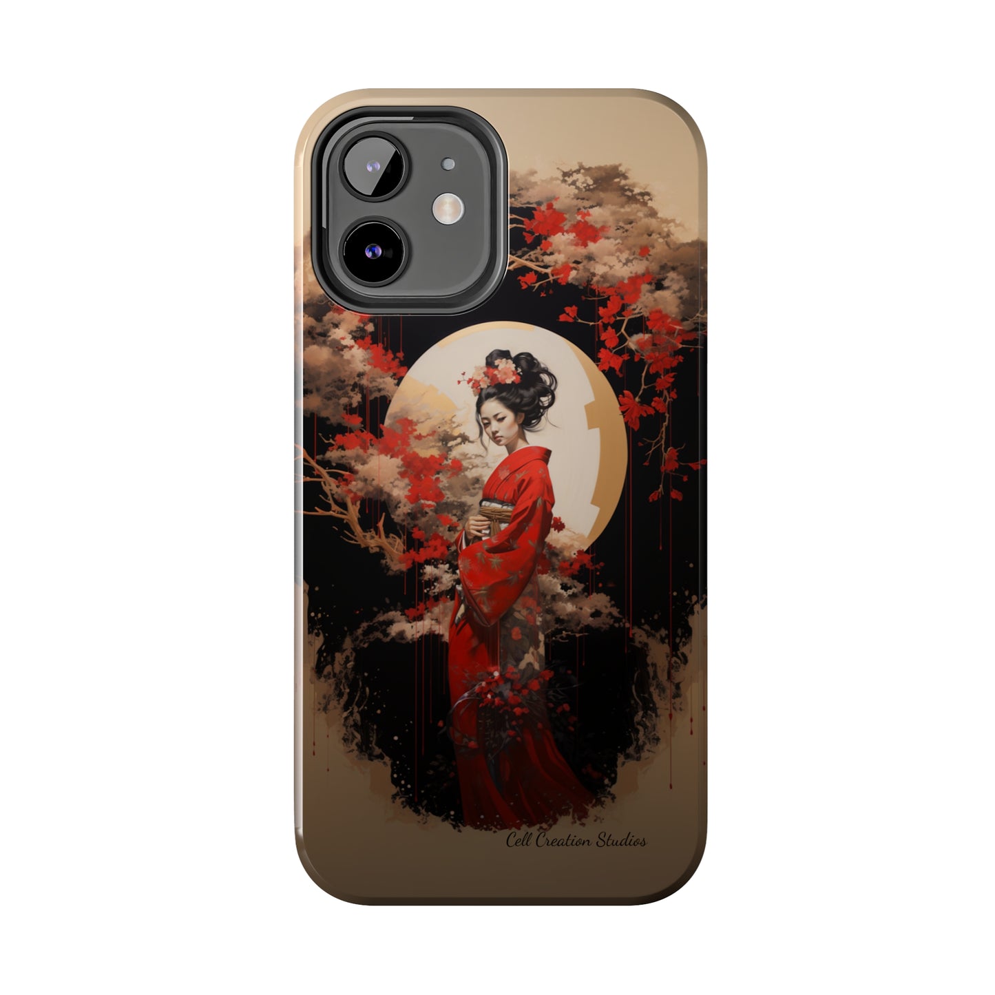 "Japanese Geisha Art" Phone Case -Tough Phone Cases