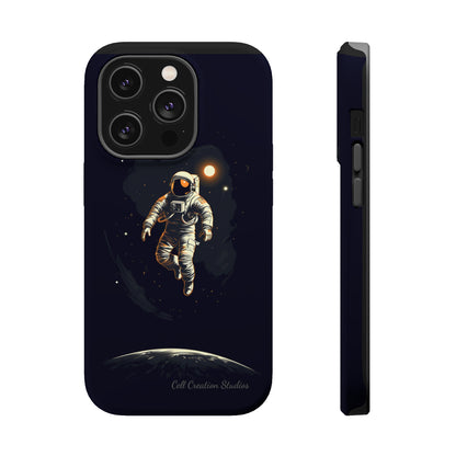 "Cosmic Explorer Astronaut" -MagSafe Tough iPhone Cases