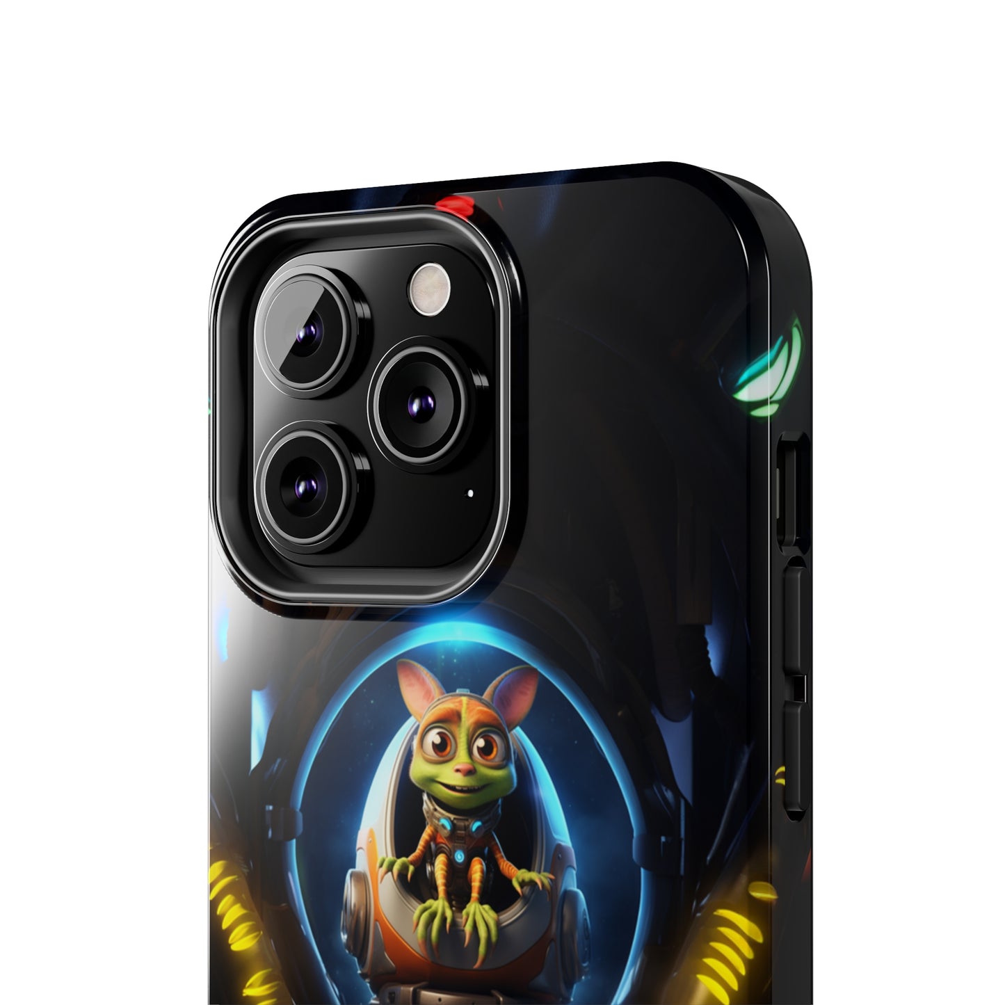 The "Galactic Explorer Alien Spaceship" Phone Case -Tough Phone Cases