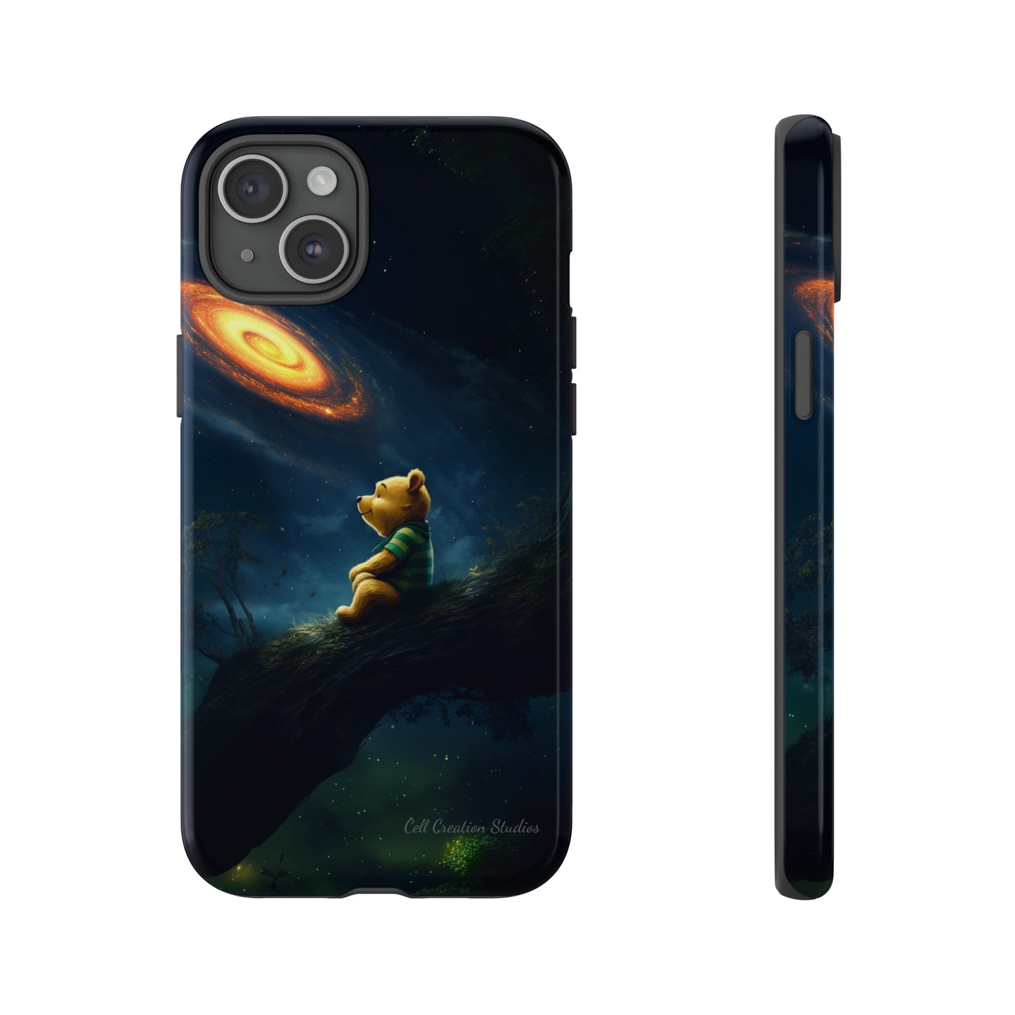 "Starry Night with Winnie-the-Pooh" Cell Phone Case - Tough Cases