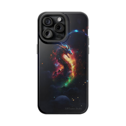 "Cosmic Dragon Unleashed" -MagSafe Tough iPhone Cases