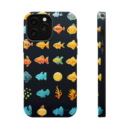 "AquaArt Fish" -MagSafe Tough Phone Cases