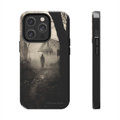 Introducing the "Ethereal Encounter" Cell Phone Case – Unveil the Mystery of the Ghostly Presence -Tough Phone Cases