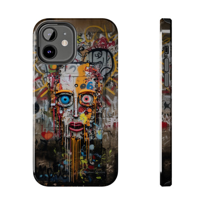 "Urban Graffiti Face" -Tough Phone Cases