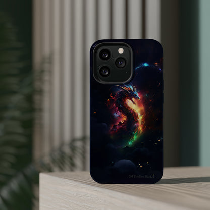 "Cosmic Dragon Unleashed" -MagSafe Tough iPhone Cases