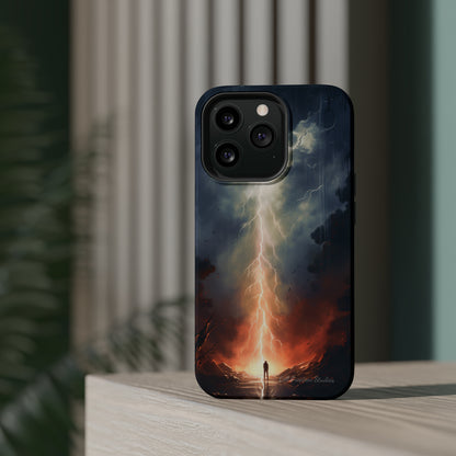 Introducing the "Thunderstrike" Cell Phone Case – Feel the Pulse of the Storm -MagSafe Tough Cases