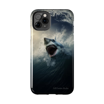 The "Ocean King Great White Shark" Phone Case -Tough Phone Cases