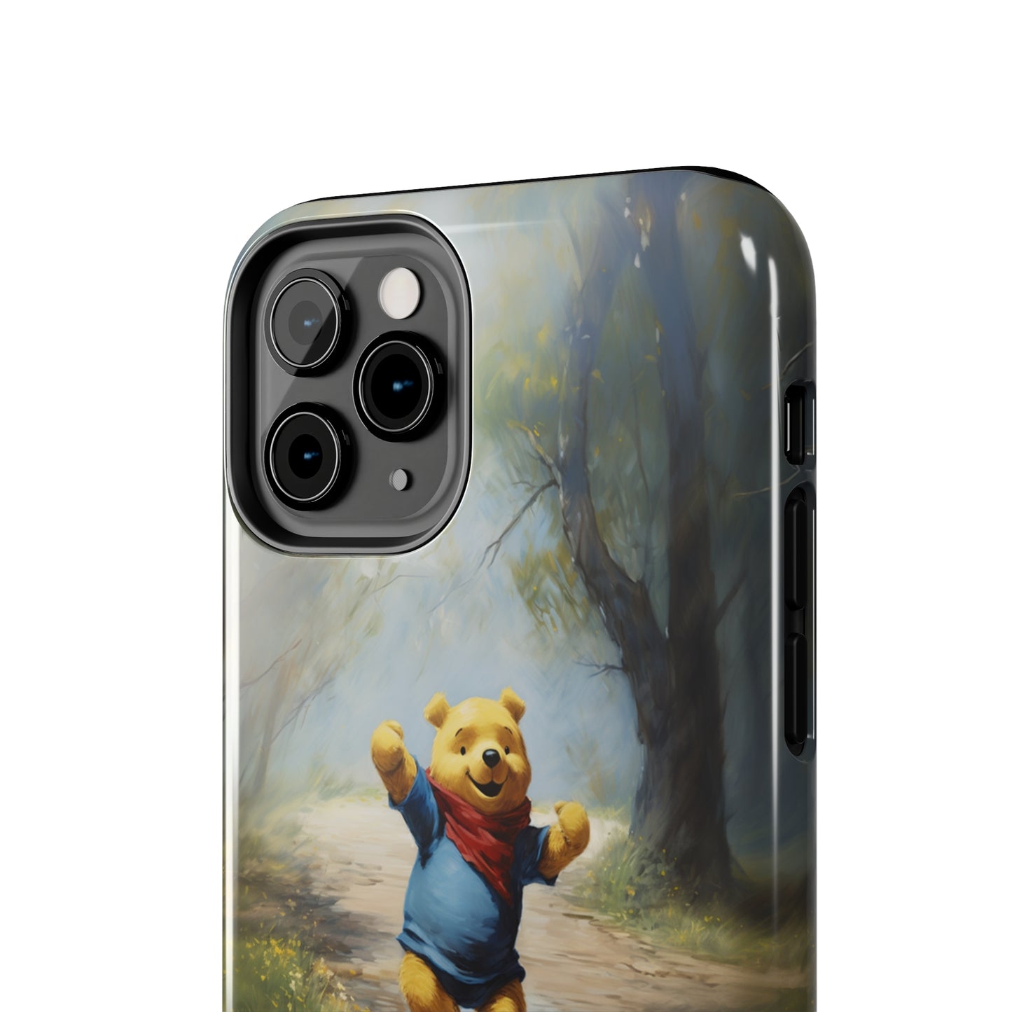 Introducing the "Winnie-The-Pooh Puddle Splash" Cell Phone Case – A Splash of Nostalgic Fun -Tough Phone Cases