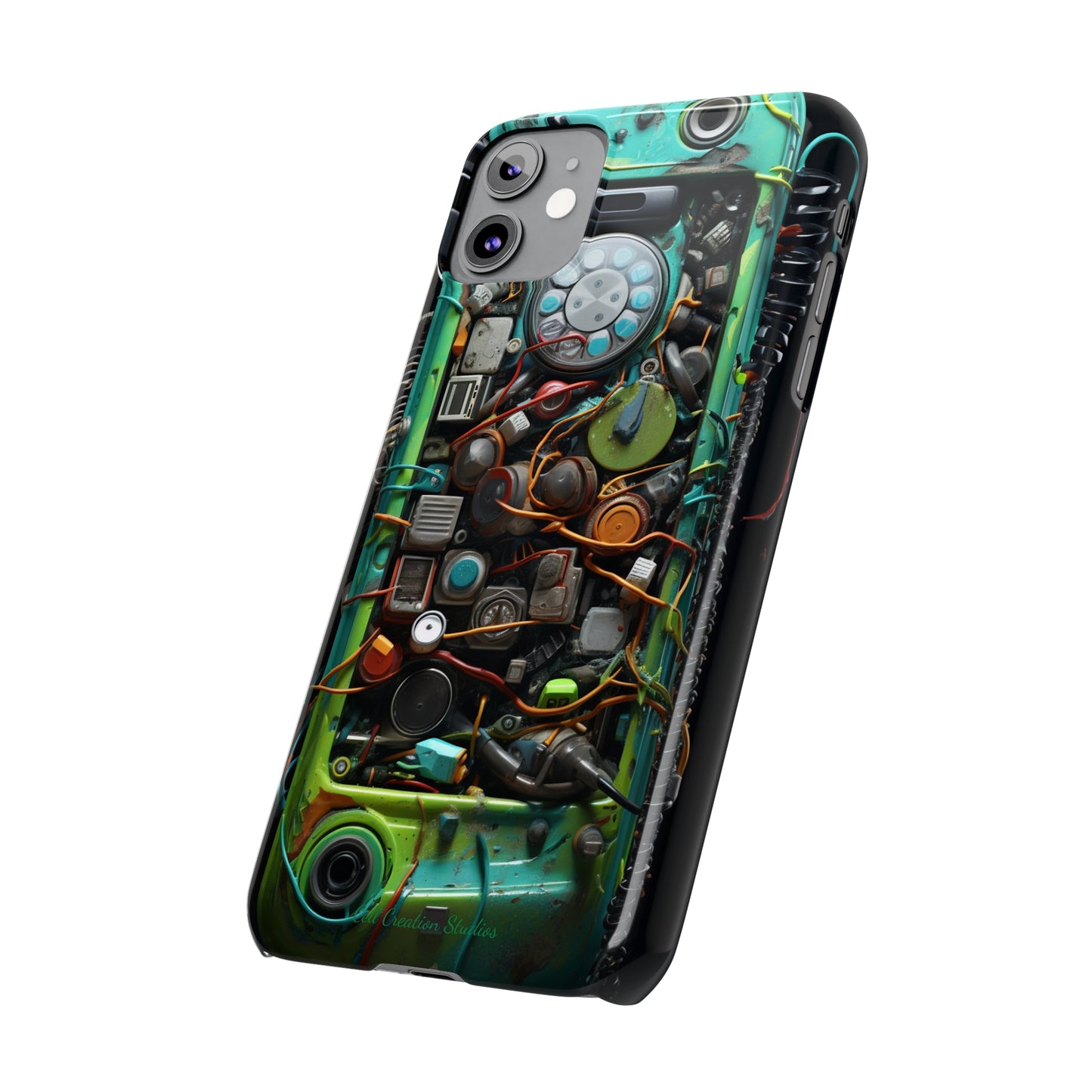 Introducing the "Mechanical Wonders" Cell Phone Case – Peek Inside with Intricate Cell Phone Inner Workings -Slim Phone Cases