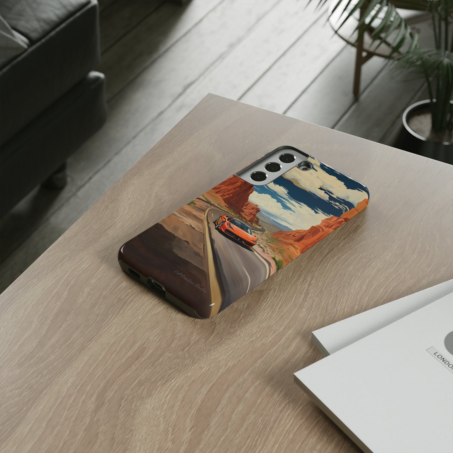 "Desert Racer Ferrari Edition" -Tough Samsung Phone Cases