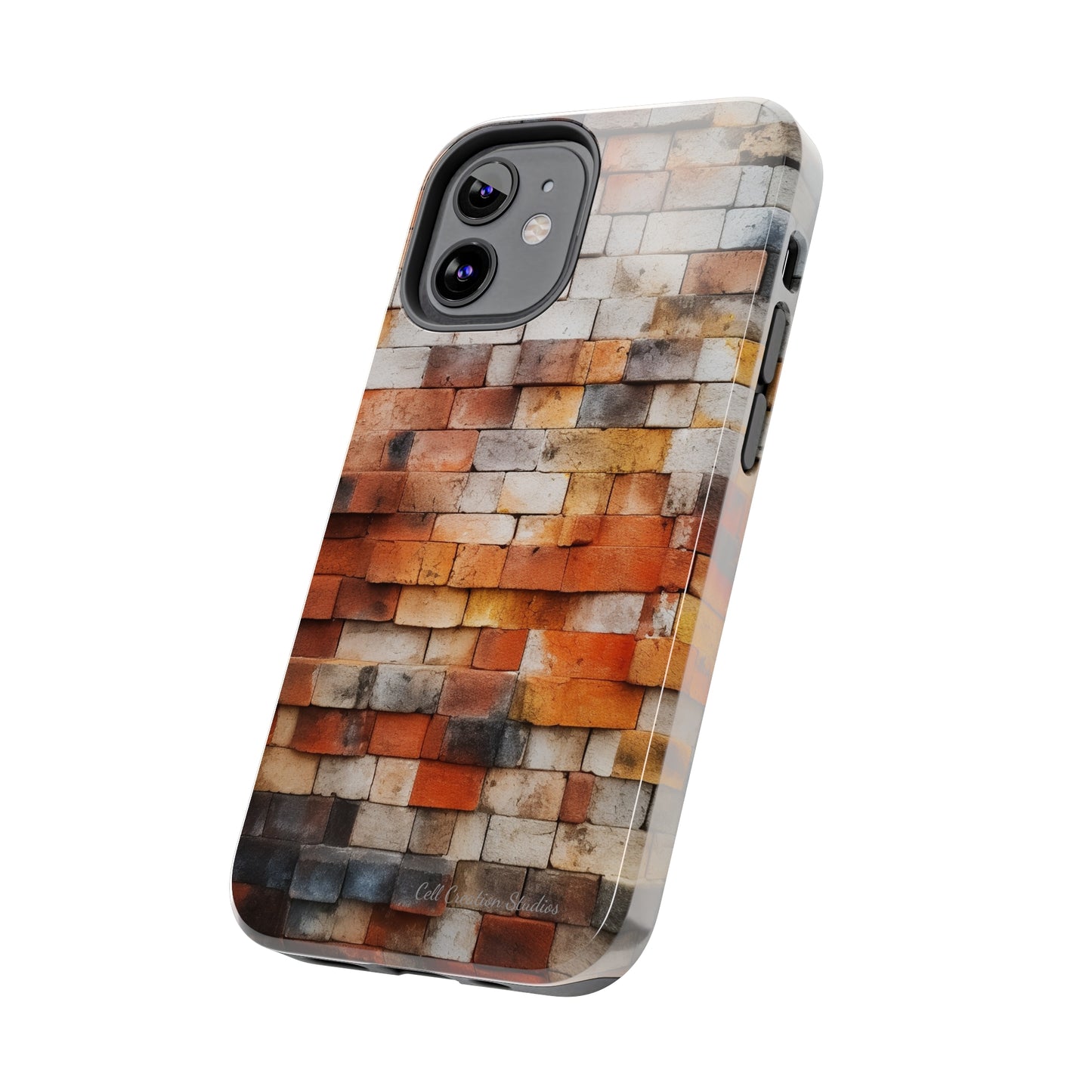Introducing our "Urban Brickwork" Cell Phone Case – the perfect fusion of style and protection for your device -Tough Phone Cases